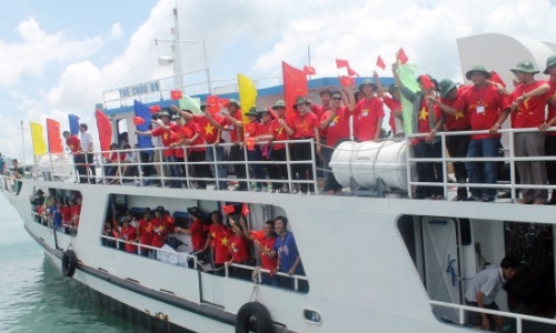 Sôi nổi chương trình “Thanh niên Kiên Giang vì biển đảo quê hương” năm 2015